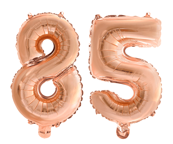 Déco Anniversaire 85 Ans - Serpentins Argent Et Or - Pour Fête Homme Et Femme - Kit Festif Tiwoca