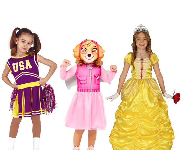 Coiffure Princesse Enfant 3-7 Ans | Coffret Déguisement Avec 3 Jupes Tutu, Chaussures, Couronnes Et Bijoux – Licorne, Sirène, Glace