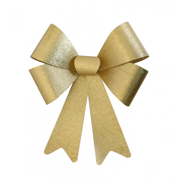 Arc doré pailleté 50 cm