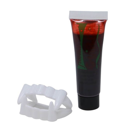 Dents de vampire pour Halloween