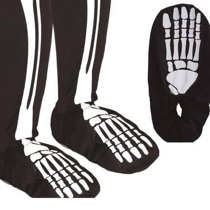 Pieds de squelette pour Halloween