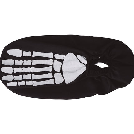 Pieds de squelette pour Halloween