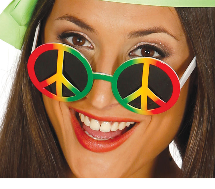 Lunettes Hippie colorées