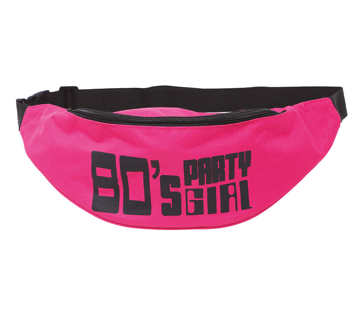 Hip bag rose 80's Party Girl