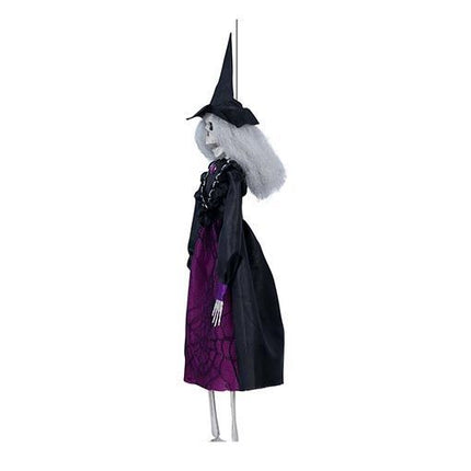 Halloween Poupée Sorcière Squelette 40cm