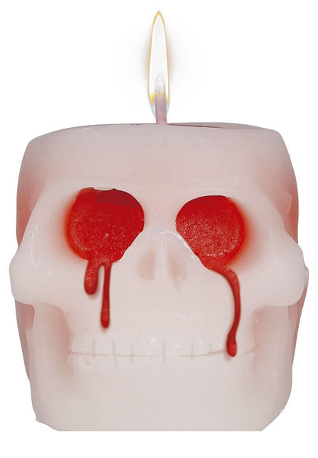 Bougie d'Halloween Bloody Skull 6cm