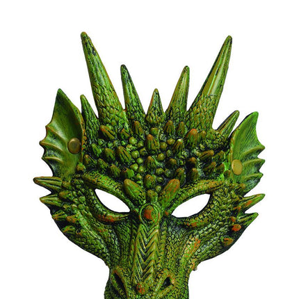 Demi-masque d'Halloween Dragon