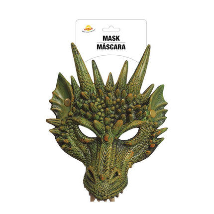 Demi-masque d'Halloween Dragon