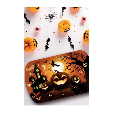 Plateau Halloween Citrouille 29cm