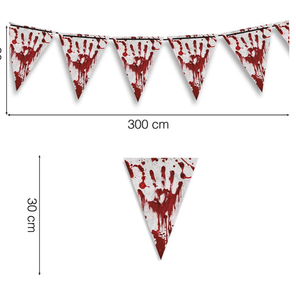 Sang de la guirlande d'Halloween 3m