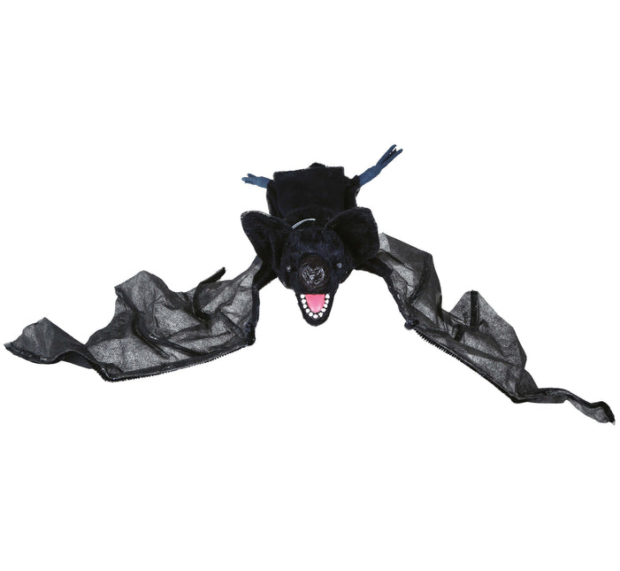Décoration suspendue d'Halloween Chauve-souris avec lumière 31cm