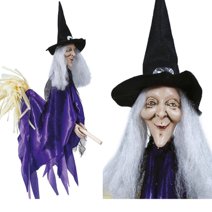 Halloween Poupée Sorcière 60cm