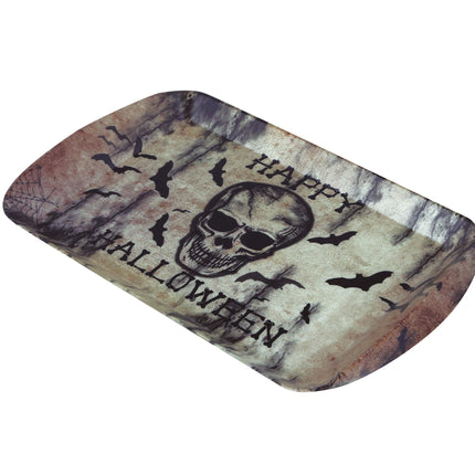 Plateau à crâne d'Halloween 39cm
