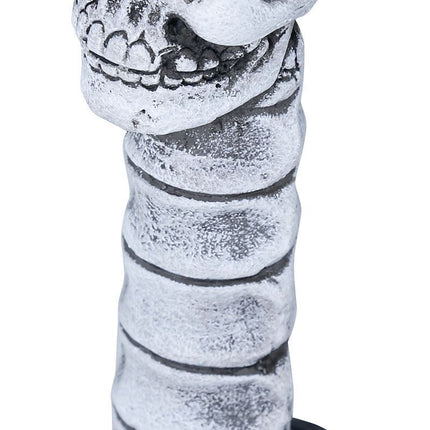 Bougeoir Halloween Crâne 17cm