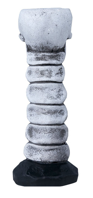 Bougeoir Halloween Crâne 17cm