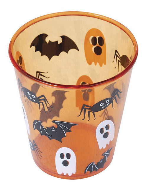 Verre Halloween Orange 10cm