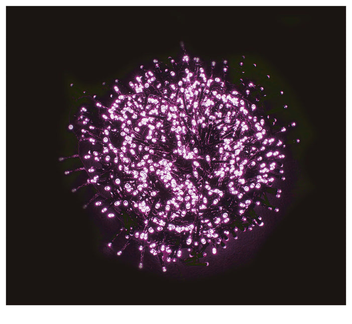 Guirlande LED Halloween Lilas 144 lumières