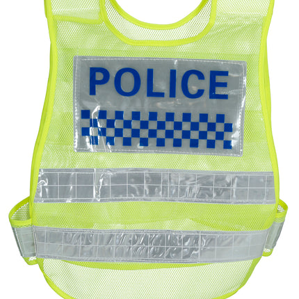 Gilet jaune de la police de la route, adulte