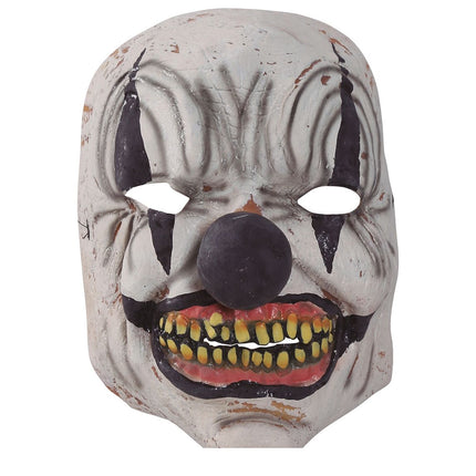 Masque de clown d'Halloween noir