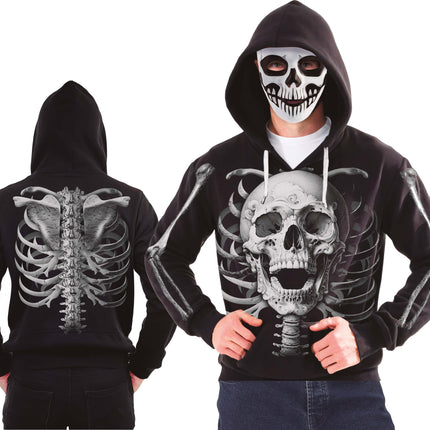 Chandail d'Halloween Squelette