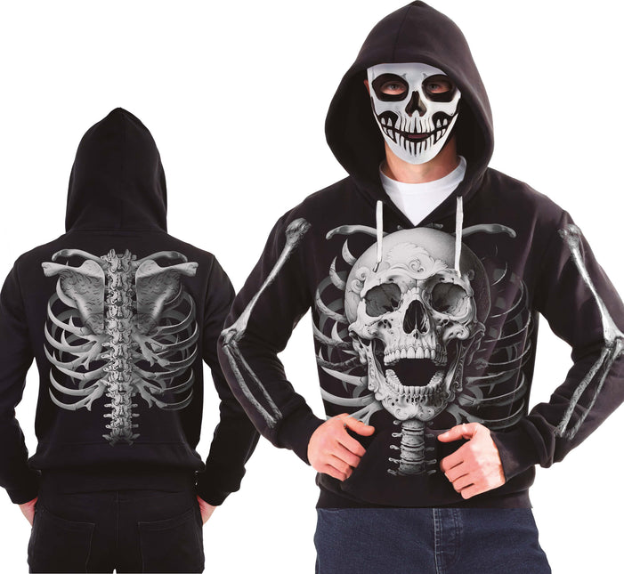 Chandail d'Halloween Squelette