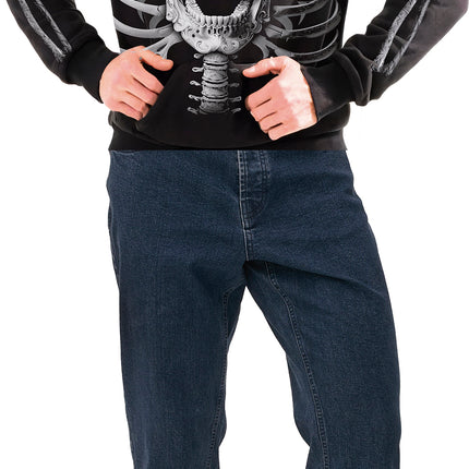 Chandail d'Halloween Squelette