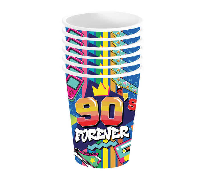 90s Tasses 240ml 6pcs