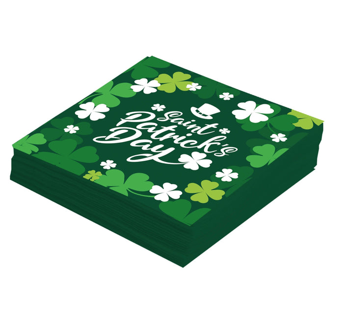 Serviettes de table St Patrick 33cm 12pcs