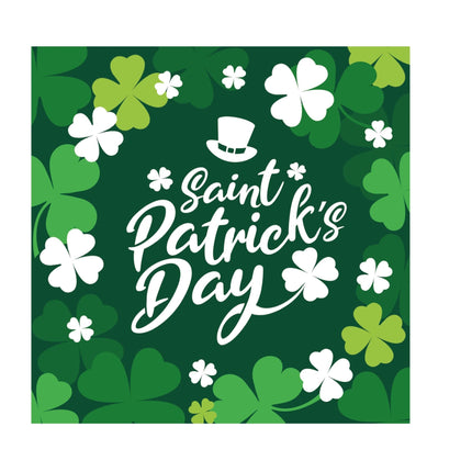 Serviettes de table St Patrick 33cm 12pcs