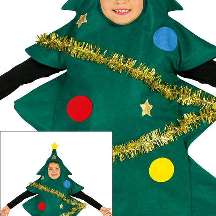 Combinaison de sapin de Noël enfant