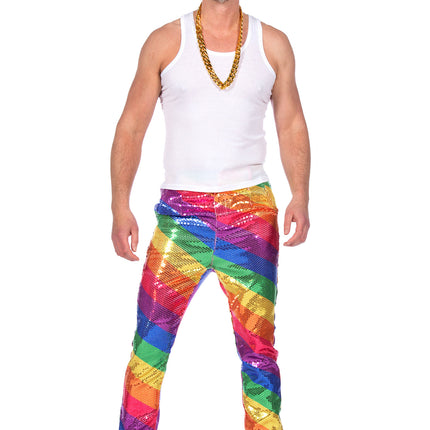Pantalon arc-en-ciel Hommes