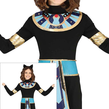 Costume de chat enfant égyptien