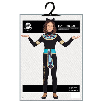 Costume de chat enfant égyptien