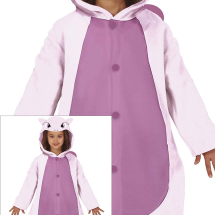 Costume de chat enfant violet