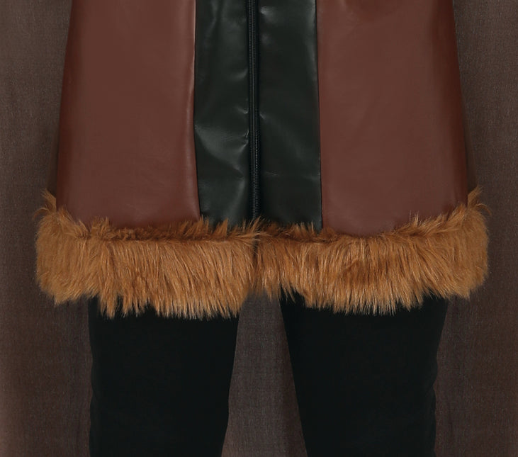 Costume de viking Homme brun