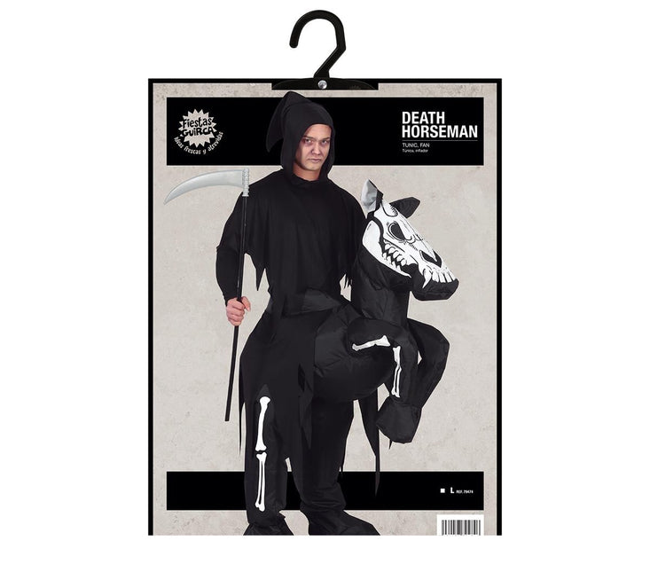 Costume d'Halloween de l'homme chevalin Portez-moi