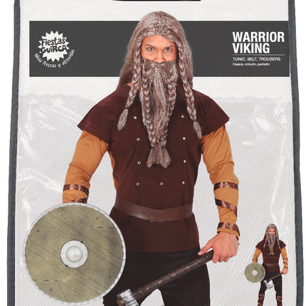 Costume de Viking Homme Marron
