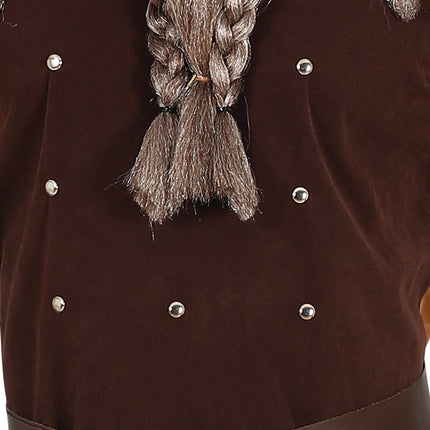 Costume de Viking Homme Marron