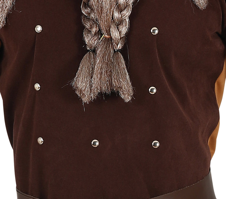 Costume de Viking Homme Marron