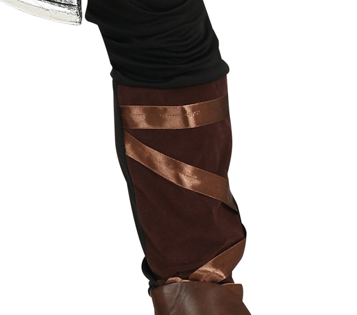 Costume de Viking Homme Marron