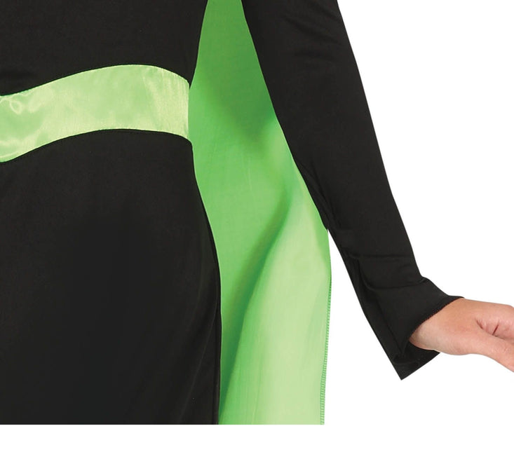 Costume d'Halloween de sorcière Vert