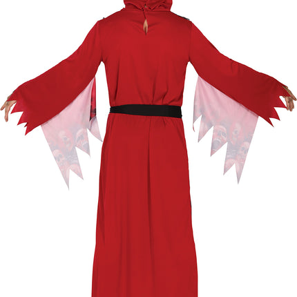 Costume d'Halloween Faucheur rouge pour homme