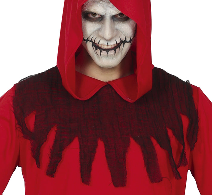 Costume d'Halloween Faucheur rouge pour homme