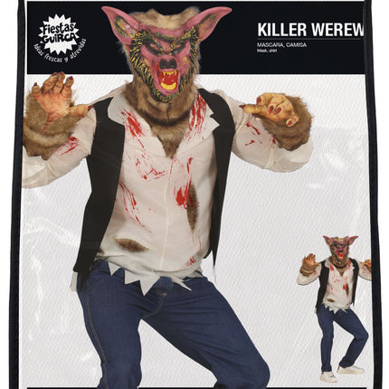 Costume d'Halloween Homme Loup-Garou