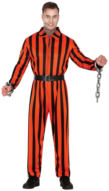 Combinaison d'Halloween Homme Arlequin Prisonnier