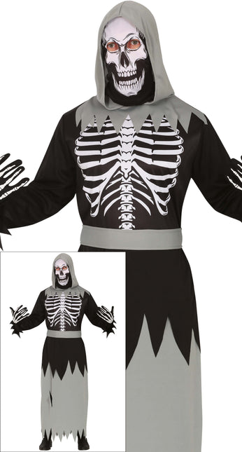 Costume d'Halloween Homme Squelette Mystique