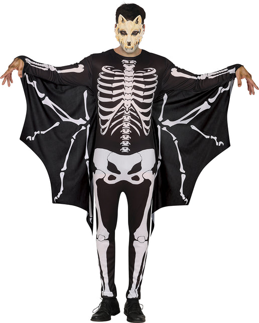 Costume d'Halloween Homme Chauve-Souris Squelette