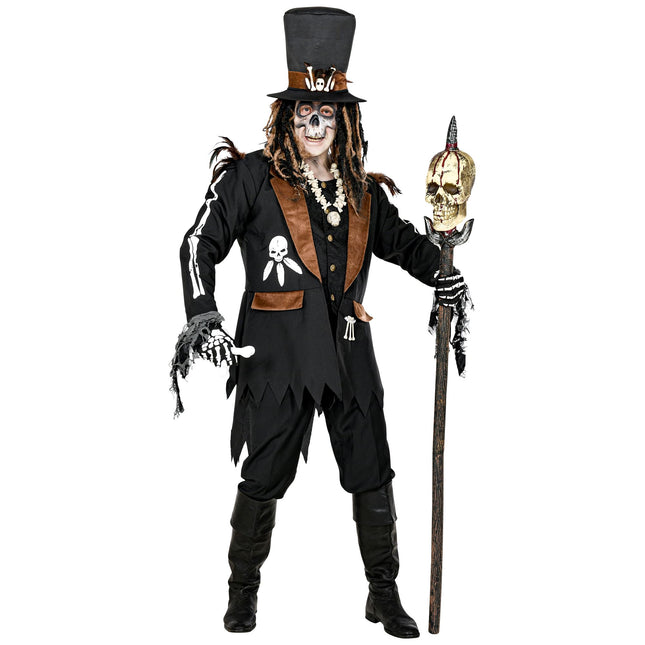 Costume d'Halloween Hommes Voodoo 3 pièces