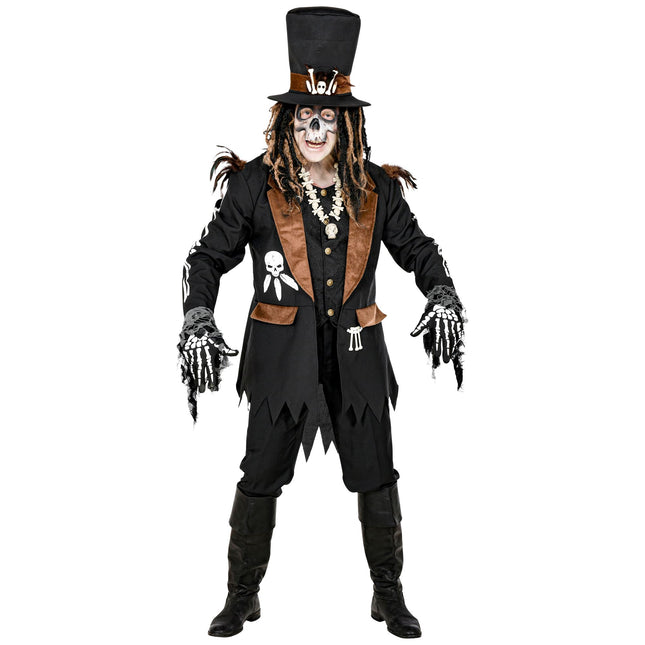 Costume d'Halloween Hommes Voodoo 3 pièces