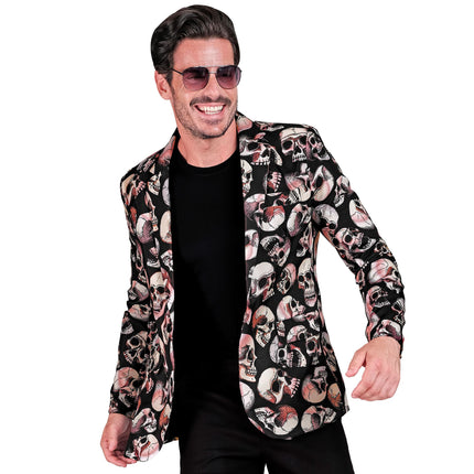 Veste d'Halloween Homme Tête de mort